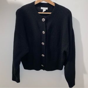 H&M Rhinestone Cardigan